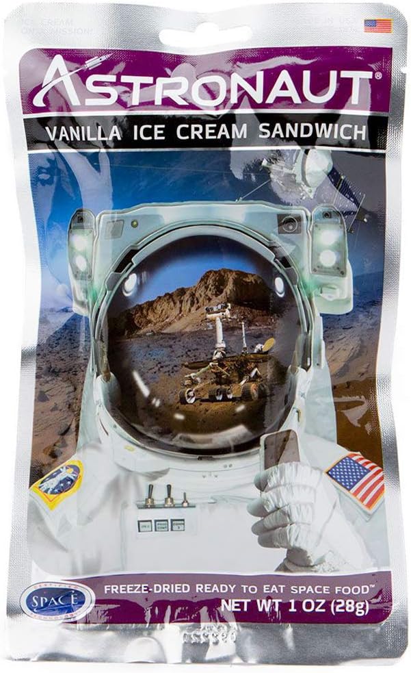 Foods Space Food - Astronaut Ice Cream Sandwich