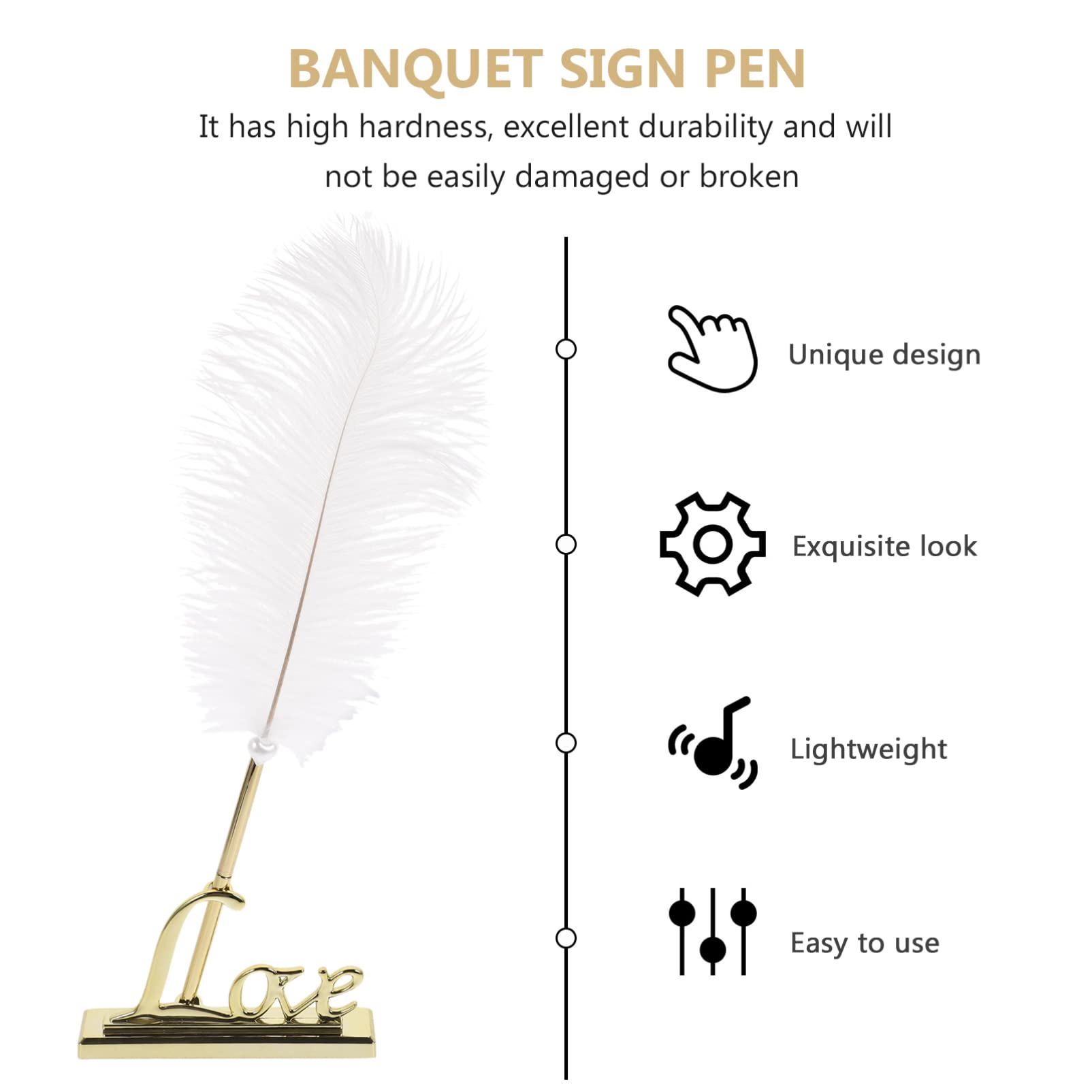 Cabilock 2 Pièces Stylo De Signature Correspondant Stylo Daffaires