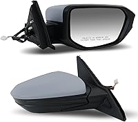 Vista 25 de Espejo Lateral del Lado del Conductor Compatible con Honda Civic 2016-2021, Espejo Lateral Izquierdo con Calefacción, Reemplazo# 76258TBAC02ZA