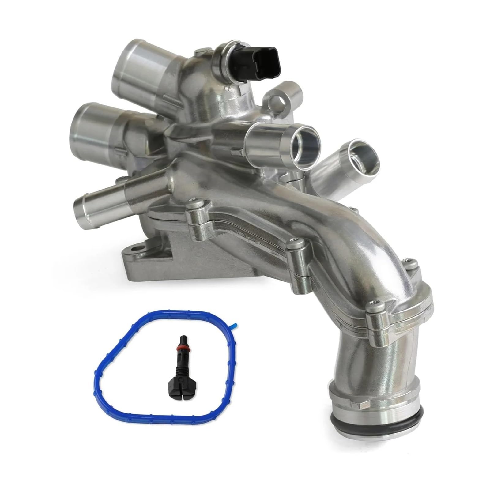 For Mini For Cooper For Countryman For Paceman 1.6L 11537534521 Car Engine Upgrade Aluminum Thermostat Housing Assembly 2007-2013 Engine Coolant Thermostat