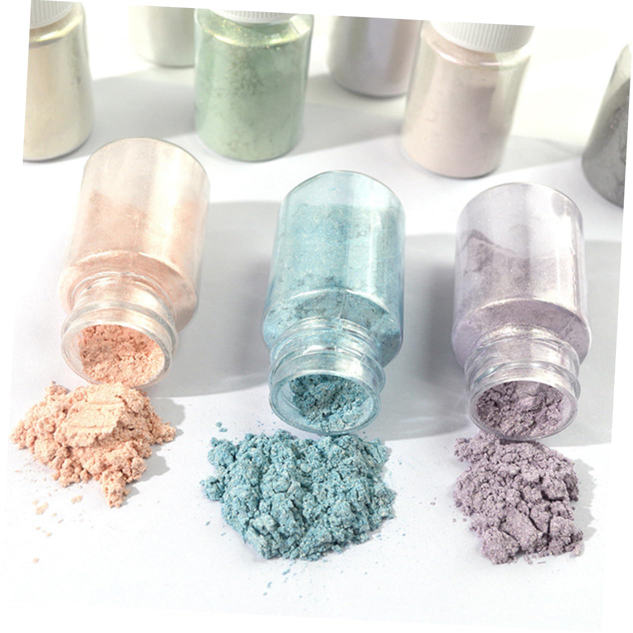 Operitacx 27stücke Teiliges Mica Pulver Set Für Epoxidharz Färbepigmente Für Kunst Seifenherstellung Diy Projekte Hautfreundlich Und Vielseitig Einsetzbar