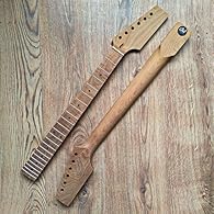Unfinished roasted maple Telecaster-compatible neck Half paddle headstock design Two-piece construction for enhanced stability Features stainless steel frets Worldwide shipping on all orders