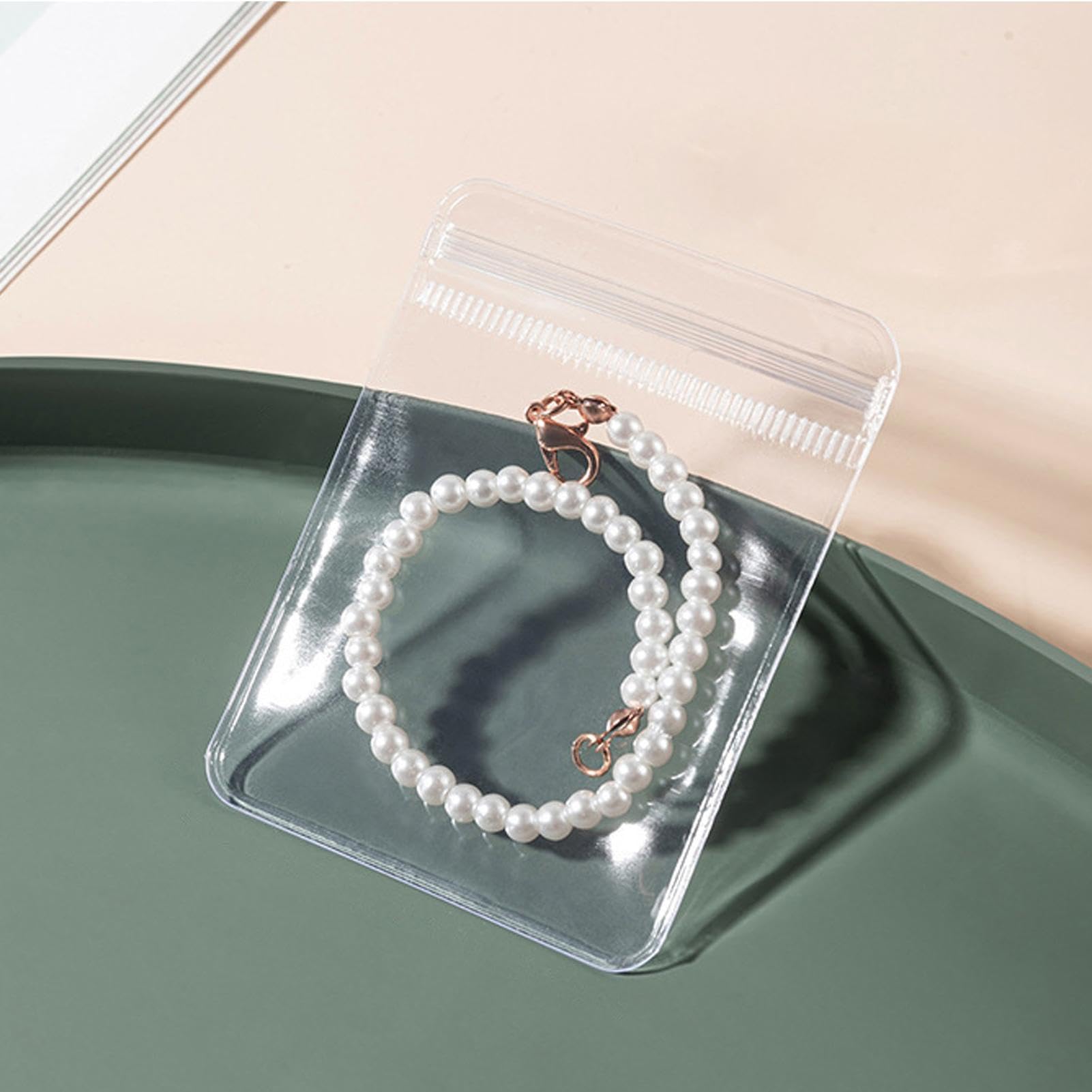 juwelendoosjes,PU Frisse en eenvoudige oorbellen Sieradendoos, oorbellen, ketting en ring Sieraden opbergdoos-Lichtblauw