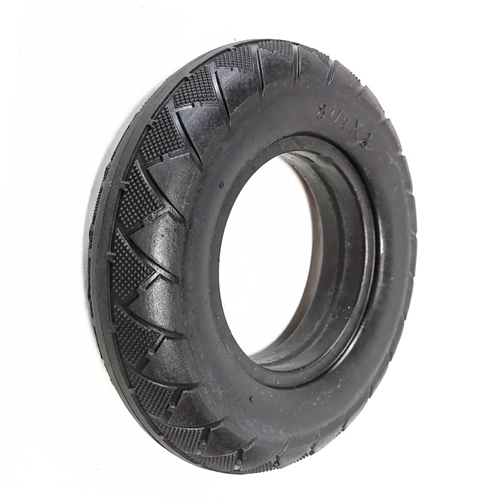 Roue Solide antidéflagrante de 8,5 pouces 8,5 x 2 200 x 50-110 Sans entretien, pneu extérieur résistant à l'usure, pour remplacement de pneu de Scooter électrique