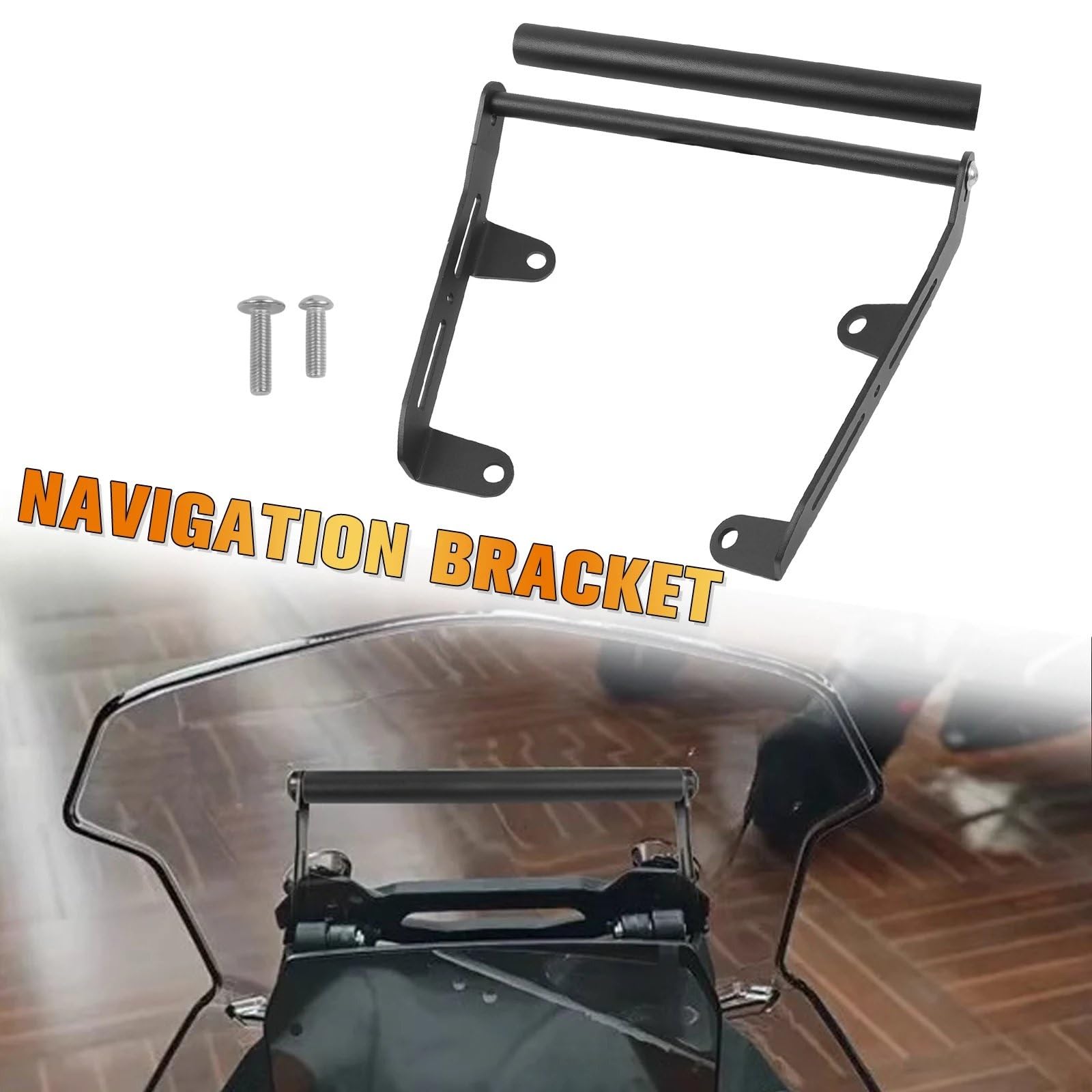 Moto GPS Staffa Navigazione Per Loncin Per VOGE Per Valico Per DSX900 12mm/22mm Moto Supporto Del Telefono Di Navigazione GPS Staffa Di Supporto Supporto Per Navigatore GPS Per Moto(22mm)