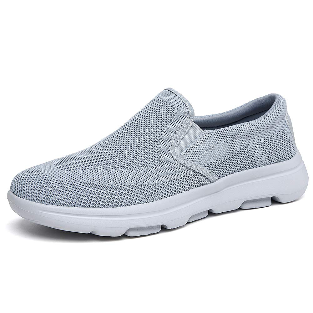 TIOSEBON Herren Slip On Loafers Bequeme Freizeitschuhe für Tennis Arbeit und Autofahren