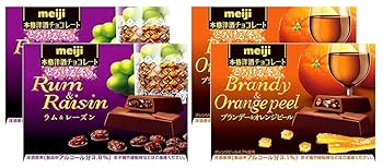 Amazon | 明治 本格洋酒チョコレート とろける冬のラム