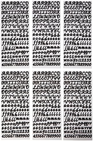 Sticko Sticko Alphabet Stickers-Black Script, Other, Multicoloured