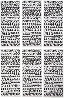 Sticko Sticko Alphabet Stickers-Black Script, Other, Multicoloured