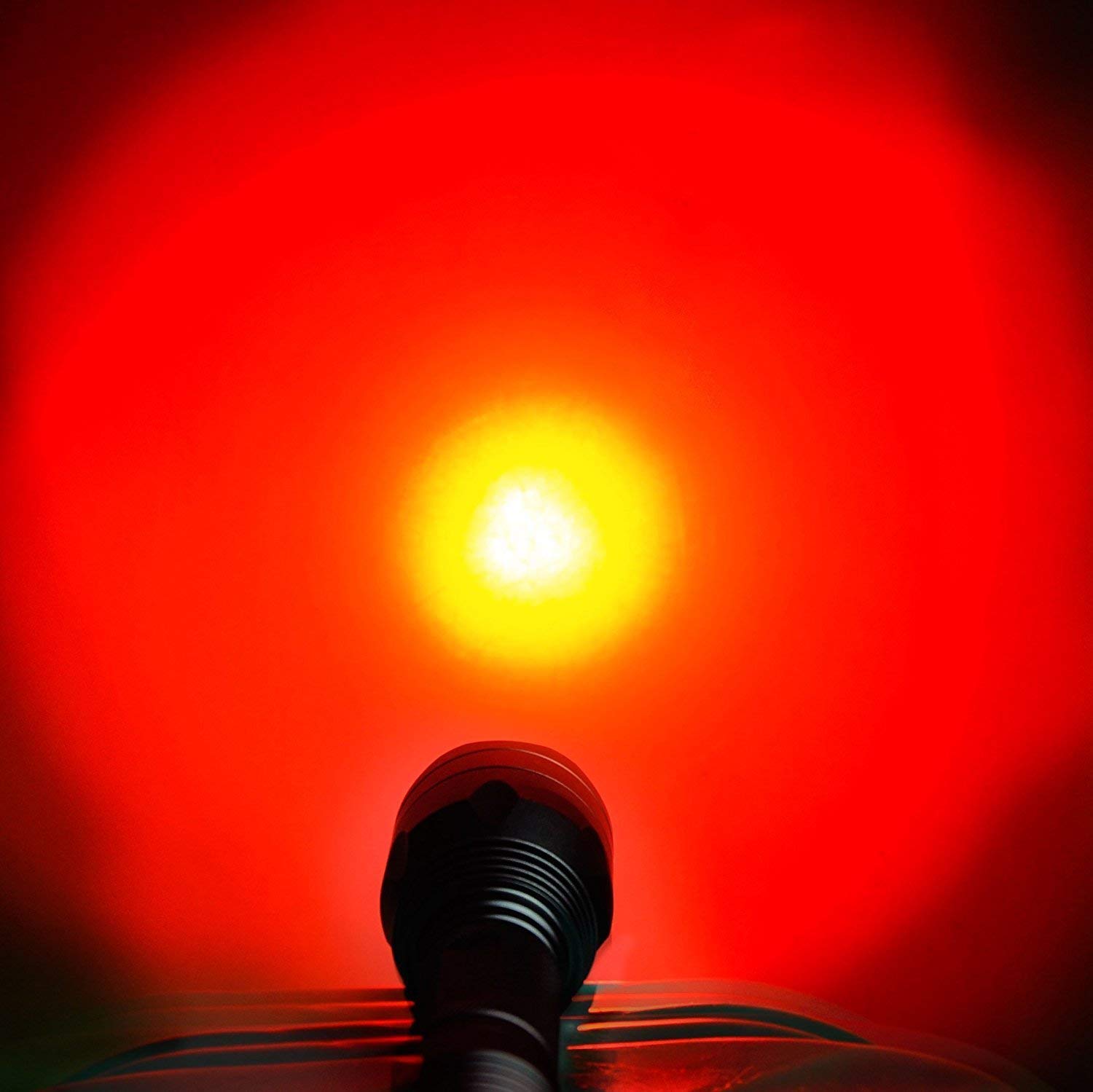 Green Red UV Light 3 LED Hunting Flashlight Deer Blood Tracker Light