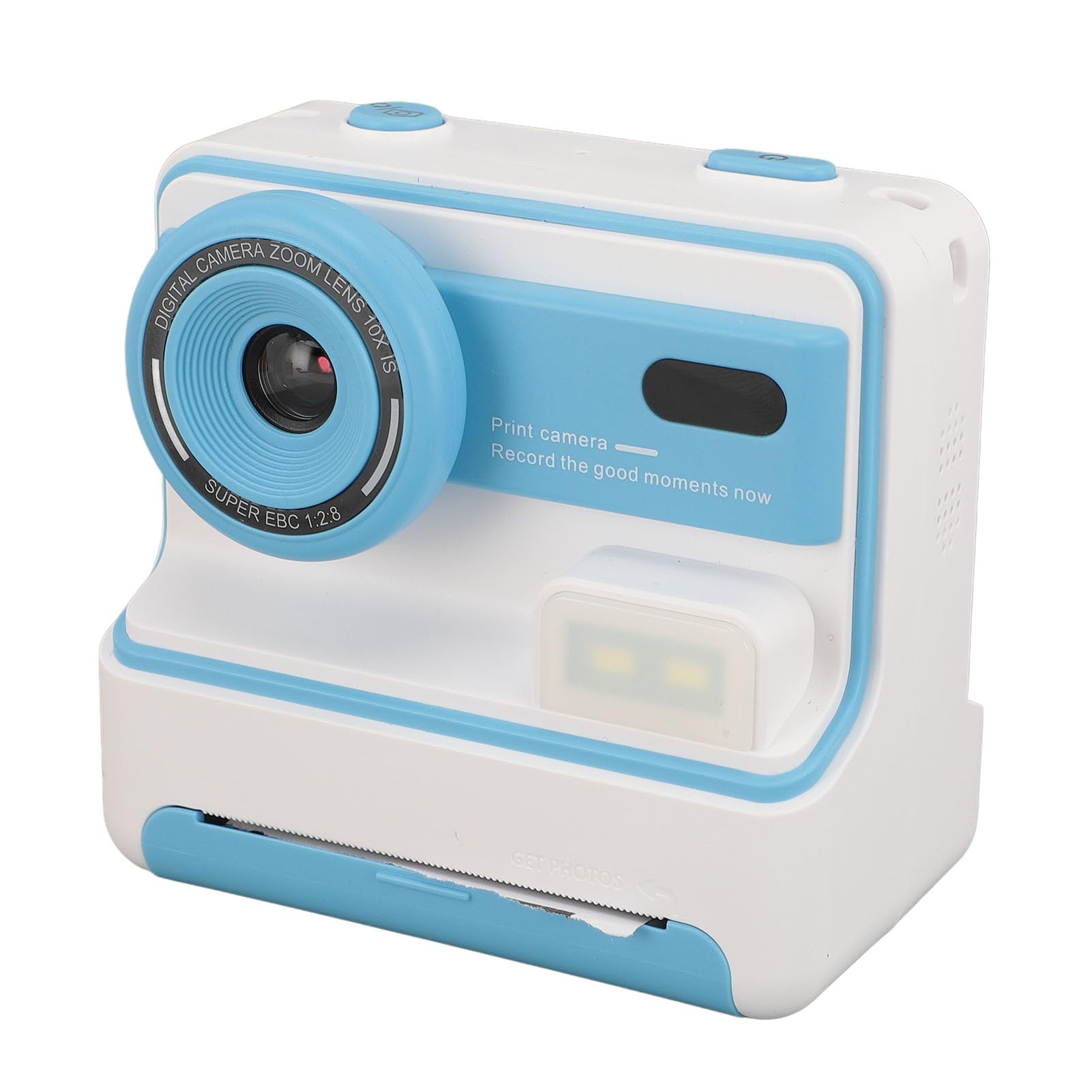 Instant Print Digital Camera, 1080P 48MP Digital Camera with 16X Digital Zoom, Flash, Dual Camera, 2.4 Inch Screen, Portable Travel Camera (Blue)-picture-18