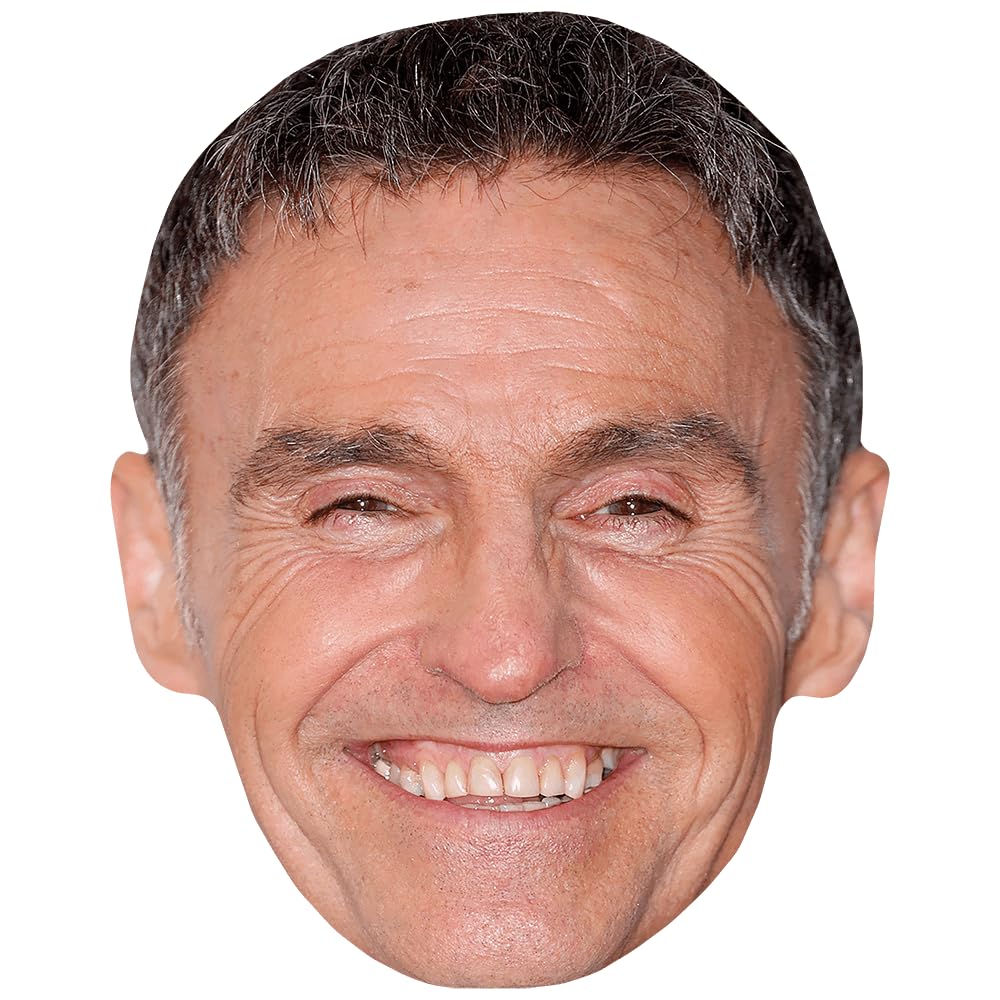 Celebrity Cutouts Lifelike Marti Pellow (Grey) Celebrity Mask, Flat Card Face, Fancy Dress Mask