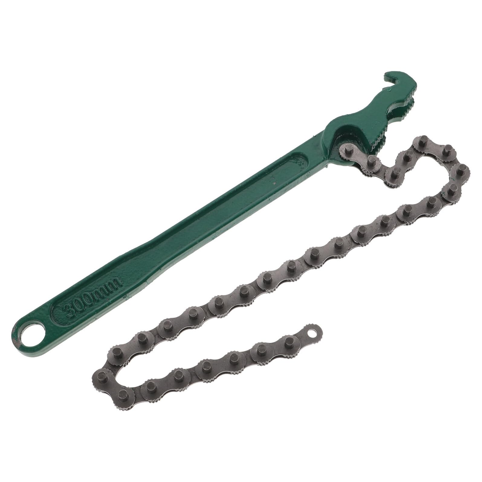 Cabilock Llave Filtro Aceite Cadena Carbono con Mango Ergonómico para Reparación Automotriz y Fontanería Herramienta Resistente y Antideslizante para Filtros de Agua y Aceite