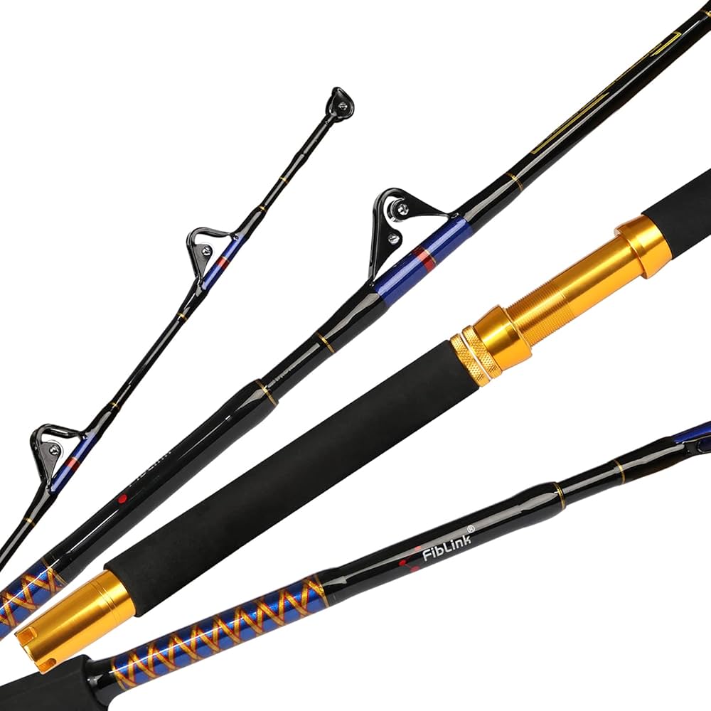 Fiblink Trolling Reel And Fishing Rod Combo Saltwater Fiblink Trolling Reel And Fishing Rod Combo Saltwater