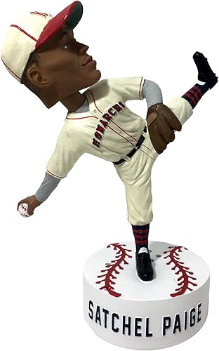Bobbleheads Satchel Paige Kansas City Monarcas Pierna Patada Hablando Negro Ligas