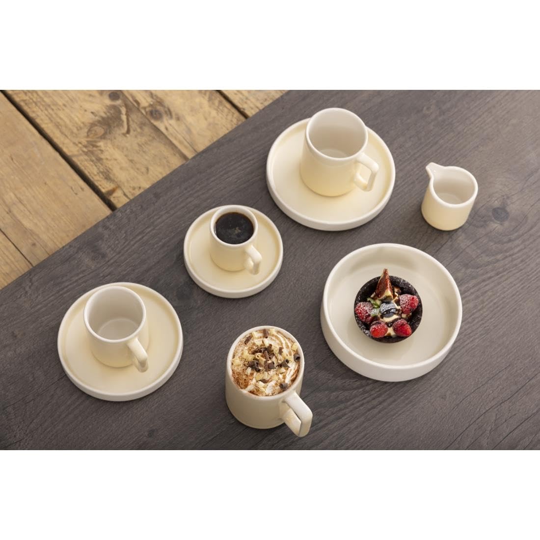 Olympia Fondant Cups Lemon 230ml (6 pack)