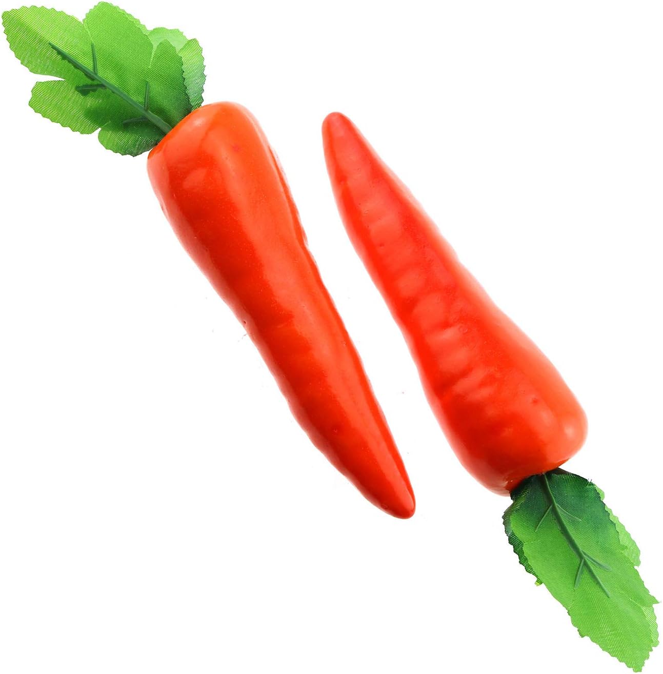 E-outstanding Carrot Prop 3pcs Simulation Fake Lifelike Carrots Artificial Vegetables for Party Home Kitchen Decoration