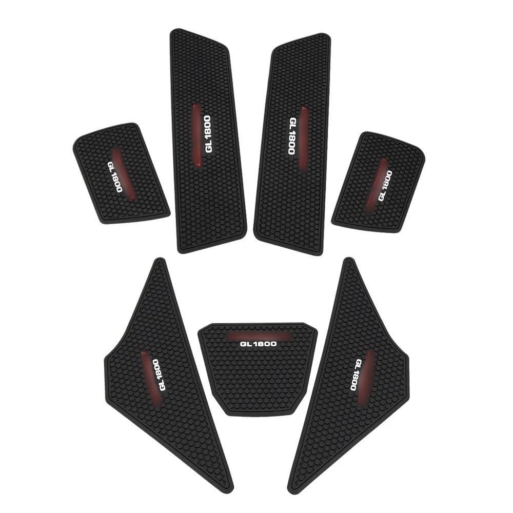 Etiqueta engomada del tanque Para Wing1800 almohadilla depósito para motocicleta pegatinas para maletero Protector tanque combustible calcomanía rodilla agarre tracción