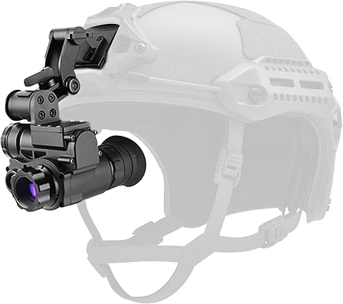 Gunne Casco montado en visión nocturna monocular, WiFi infrarrojo visión nocturna gafas distancia visual 656.2 ft para vigilancia al aire libre y