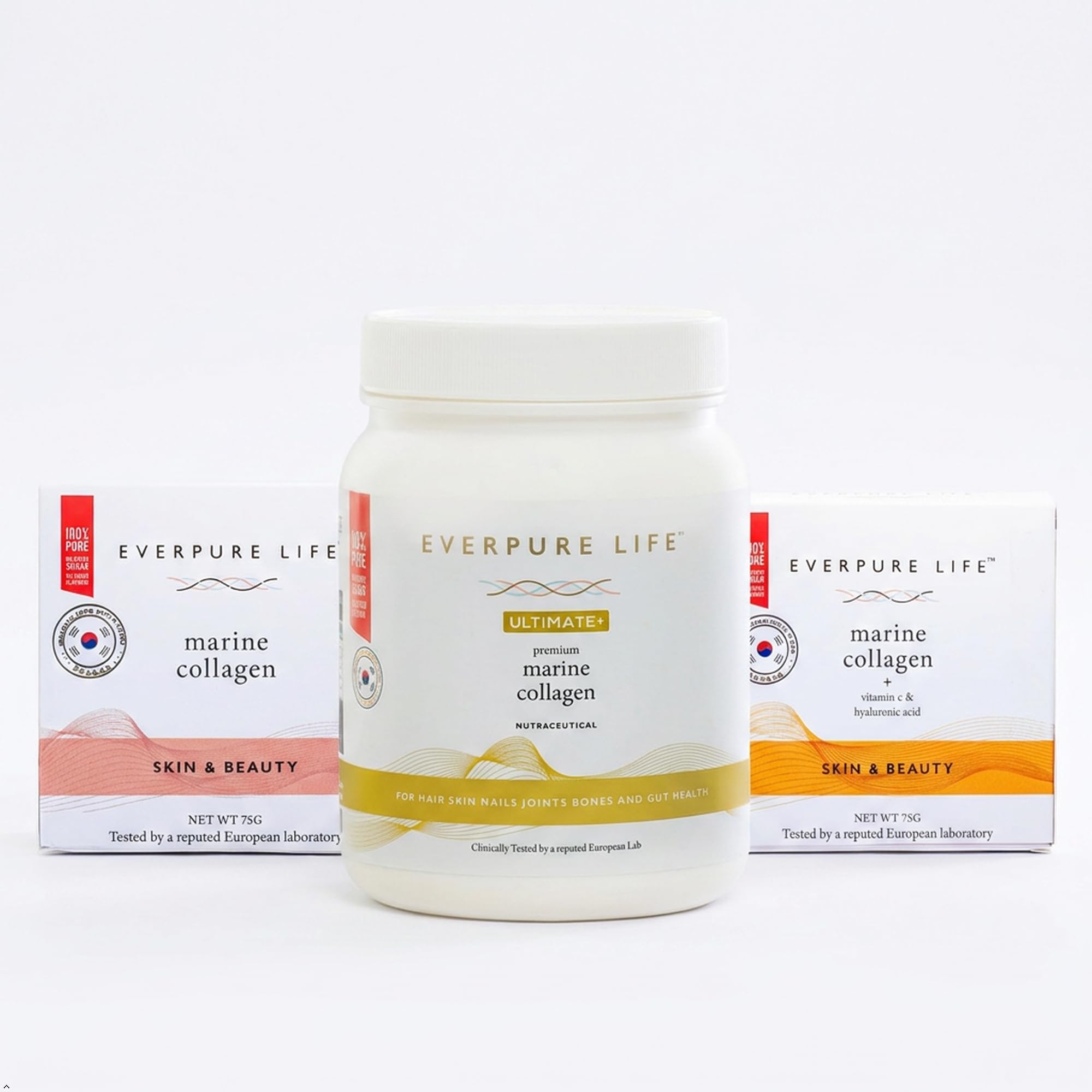 Ultimate+ Marine Collagen Powder (200g) | Hydrolysed Korean Supplement Peptides Type I & III for Skin, Hair, Nails & Bones | Clinically Proven | No Added Sugar & Unflavoured — Amazon image 16