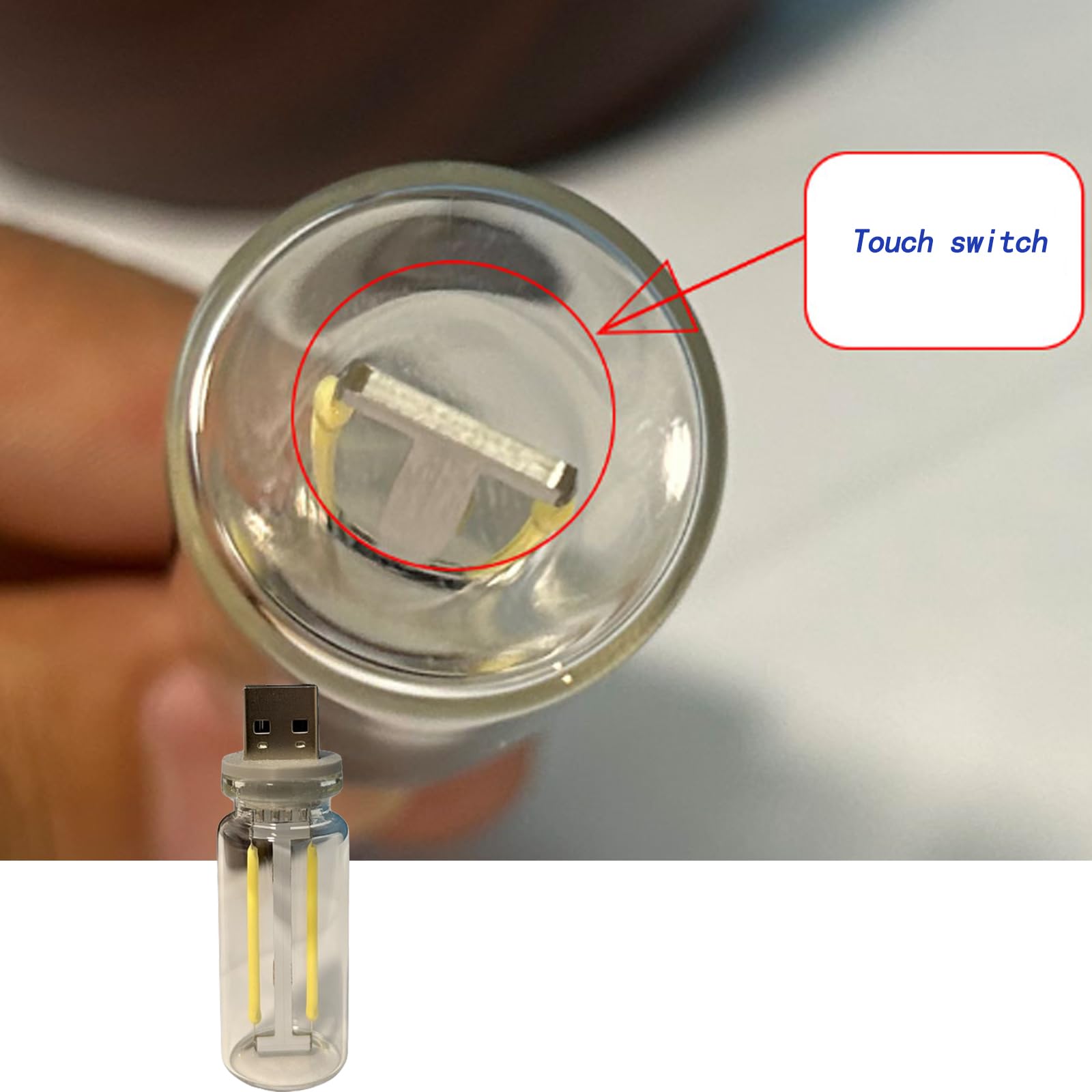 Weinsamkeit Luci a LED per Interni Auto, USB Lampada Notturna