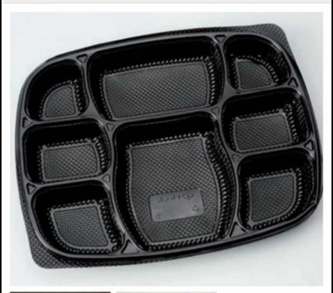 Buy KRUM Meal Tray with lid Set of 25pc Microwave Safe 8 Compartment