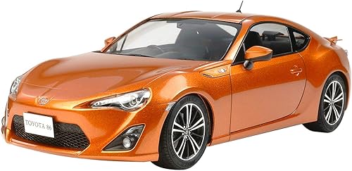 Tamiya 300024323 Toyota GT86 Modelo Kit - Modelo altamente detallado 1:24 Escala 1:24 Ruedas móviles y dirección 116 piezas