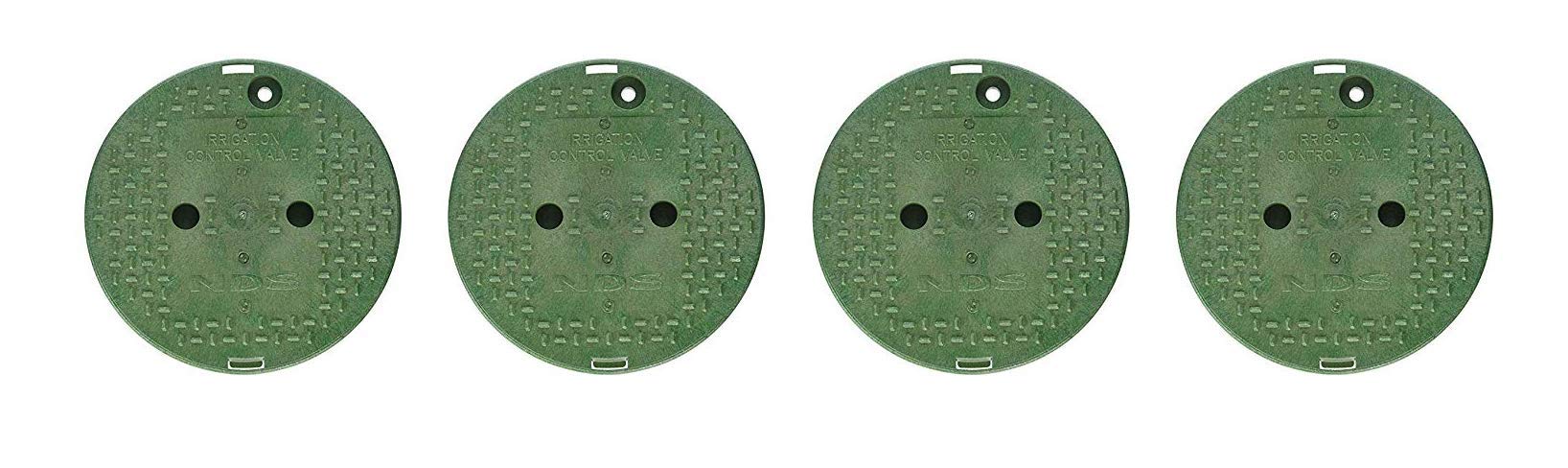 Valve NDS 111C lot de 4 regards de vanne d'irrigation verticaux 25,4 cm