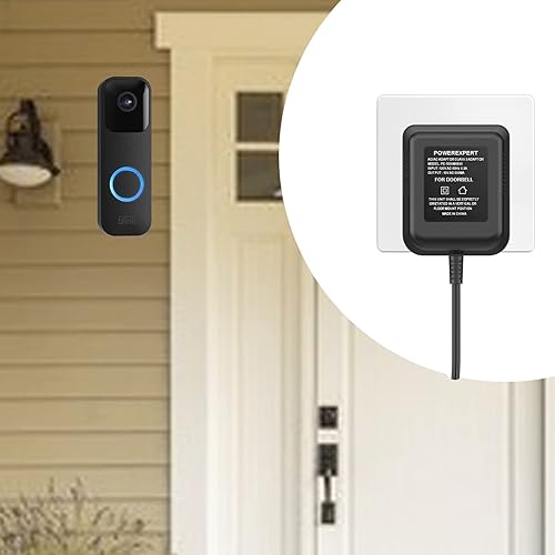 Miniatura 5 de Adaptador de fuente de alimentación transformador de timbre de 18 V 500 mA para Nest, Ring Video Doorbell, Arlo, Skybell, Eufy, Nest Hello, Zmodo