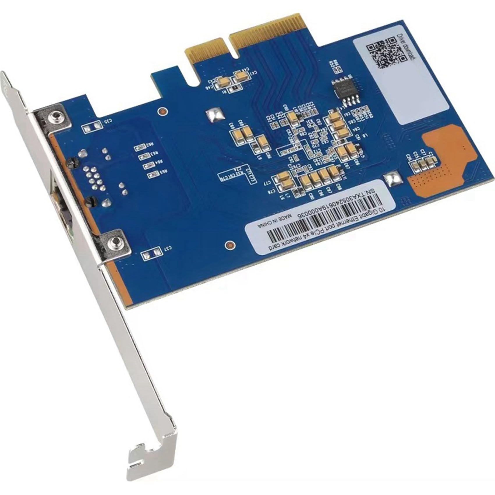 2X Scheda di Rete PCIE 3.0 4X 10G AQC107 NIC Server Compatibile con X8/X16 per Linux Win10/11