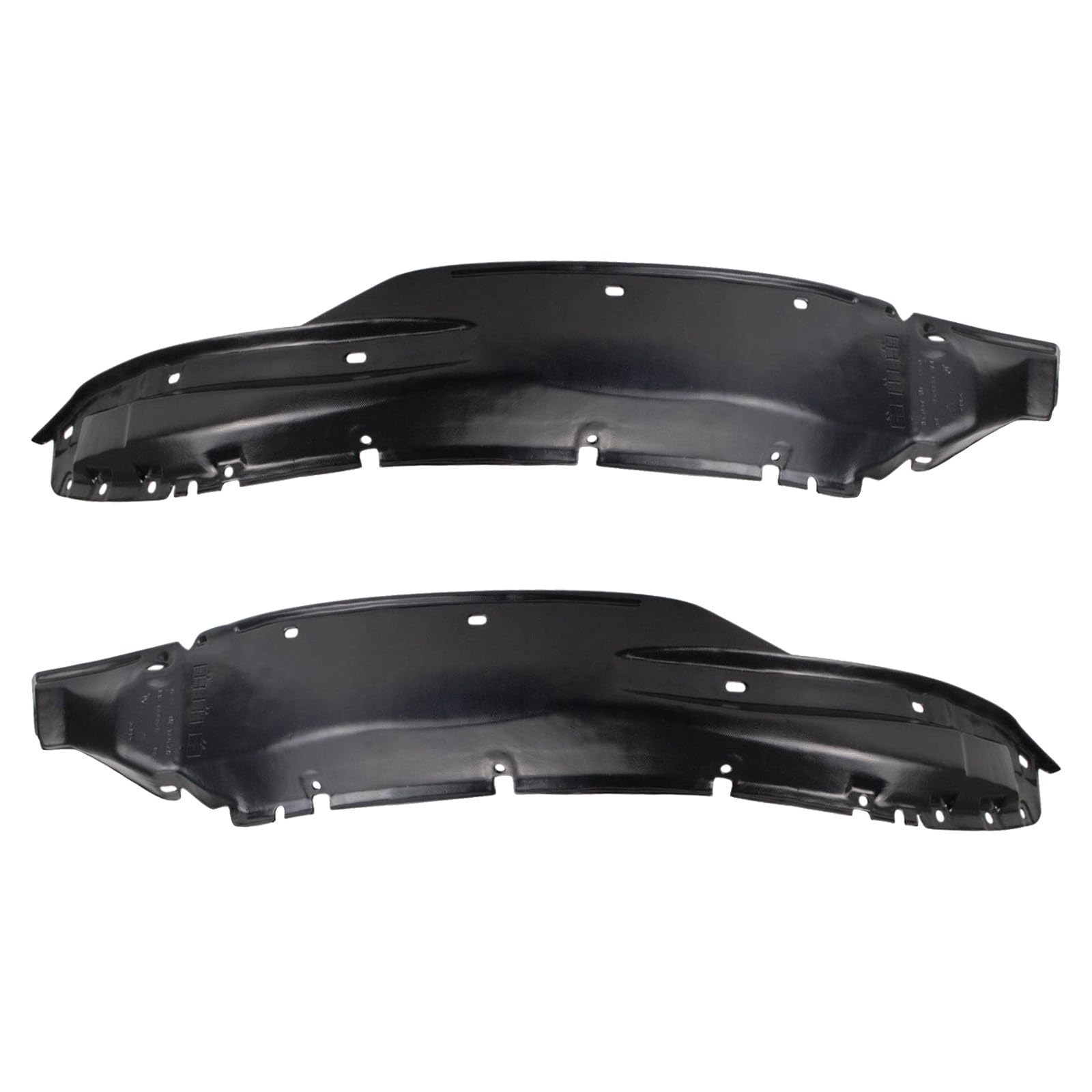 TRQ Inner Fender Liner Set | For 2000-2004 Mitsubishi Montero Sport MI1248108 MI1249108