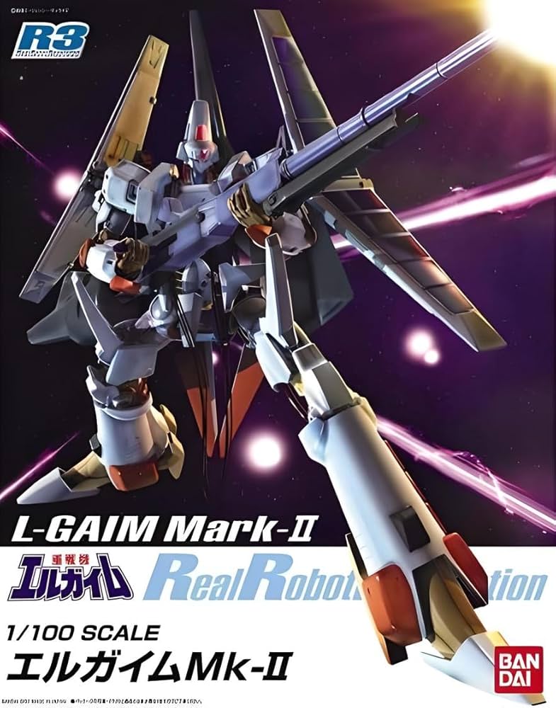 エルガイム MK-Ⅱ 1/100 R3 バンダイ プラモデル / L-GAIM Amazon | R3 1/100 エルガイムMk-II 色分け済みプラモデル( 重
