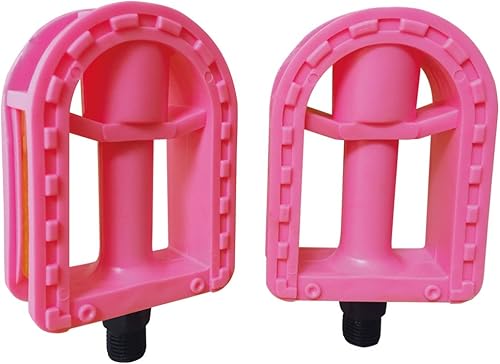 Pedal de bicicleta para niños, pedales de bicicleta de 12 pulgada, 1 par de pedales de husillo para niños, resina de 12 pulgadas y 14 pulgadas