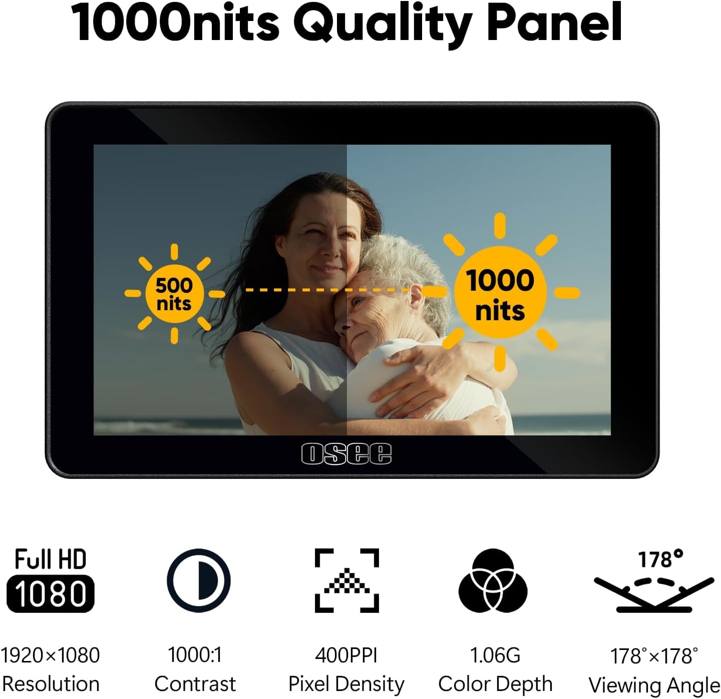 Osee Lilmon 5 Camera Monitor 1000 Nits High Bright 5.5 inch Touch