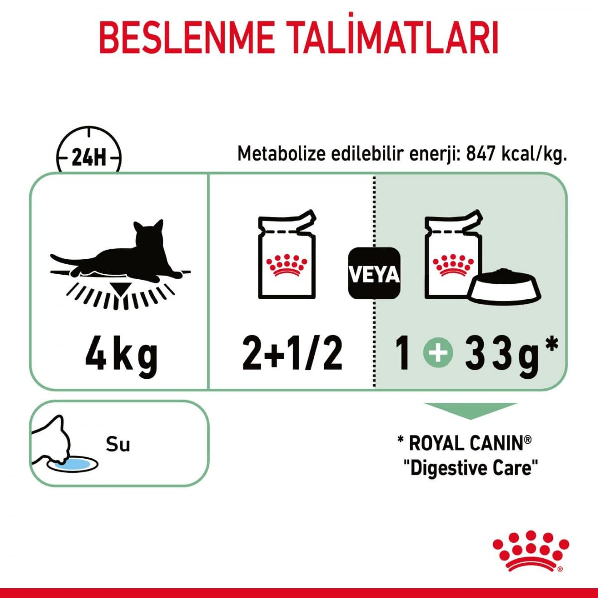 Royal Canin Digest Sensitive Wet Food | 12 x 85g | Alimento completo per gatti adulti | Può aiutare a ridurre l'odore delle feci | Bocconi in salsa
