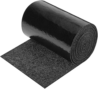 Boat Trailer Bunk Carpet Felt Carpet for Jet Skis Double Decker Trailers 20cmx6m, Black