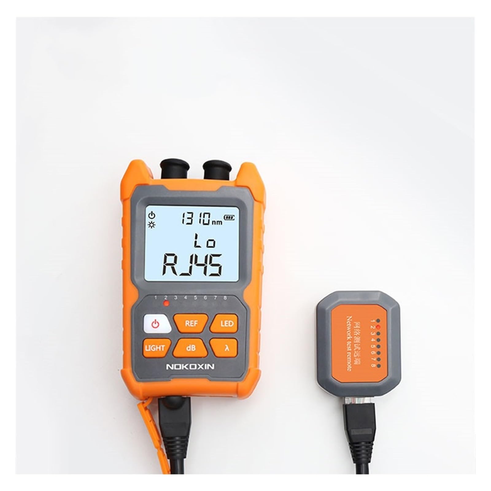 Tester światłowodów, Miernik Mocy Optycznej 2 W 1 Lokalizator Uszkodzeń Wizualnych 5km Długopis Z Czerwoną Diodą LED Oświetlenie OPM Sieciowy Tester Kabli Światłowodowych Narzędzia(-50~+26)