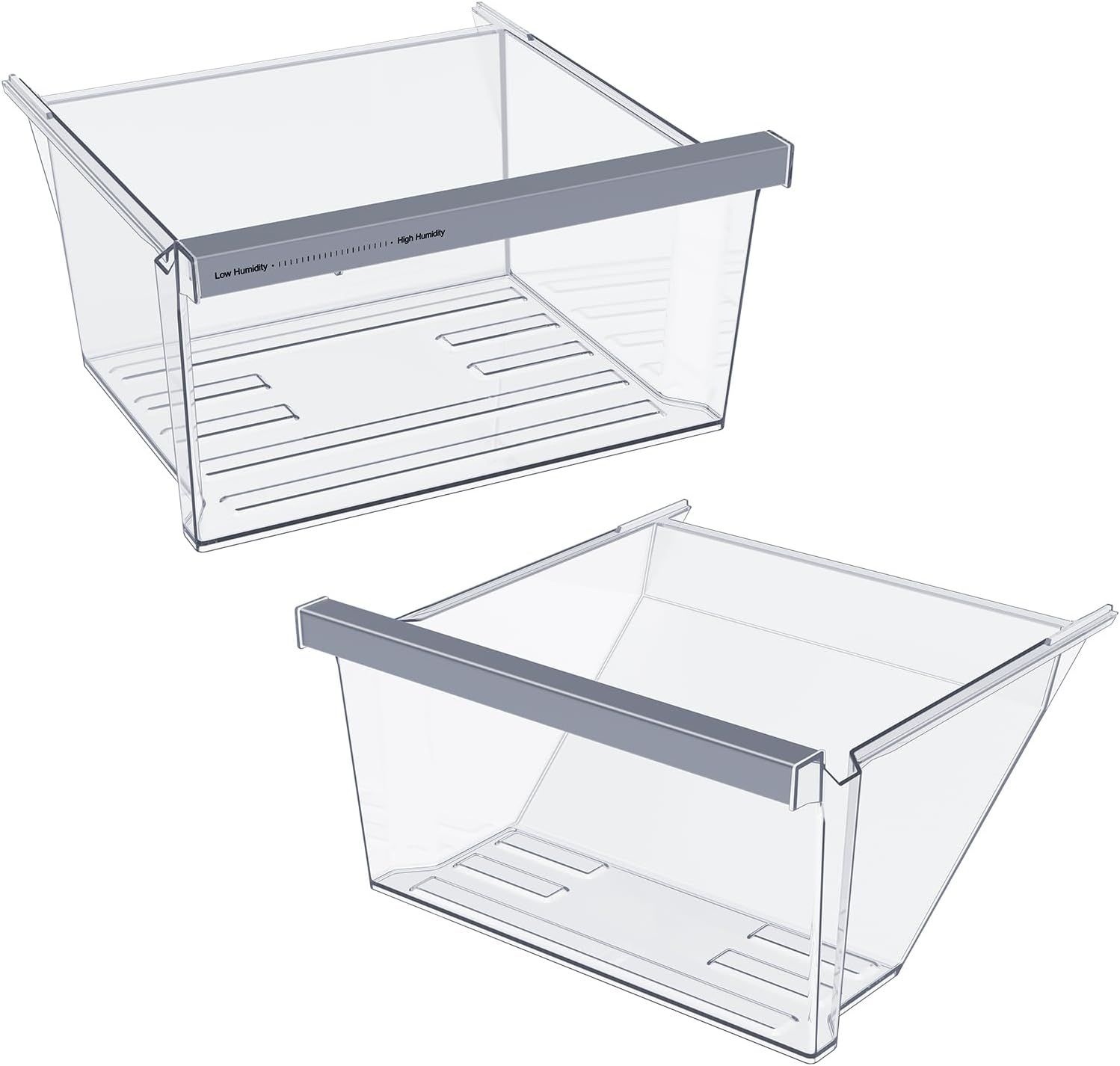 W11162443 W11162446 Refrigerator Crisper Drawer For Whirlpool Fridge Drawer