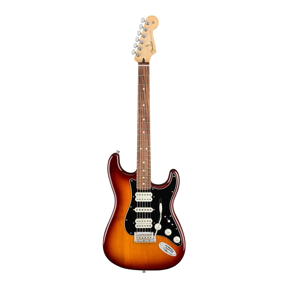 ギター Fender Player Stratcaster HSH Fender Player Stratocaster HSH Electric Guitar, Tobacco