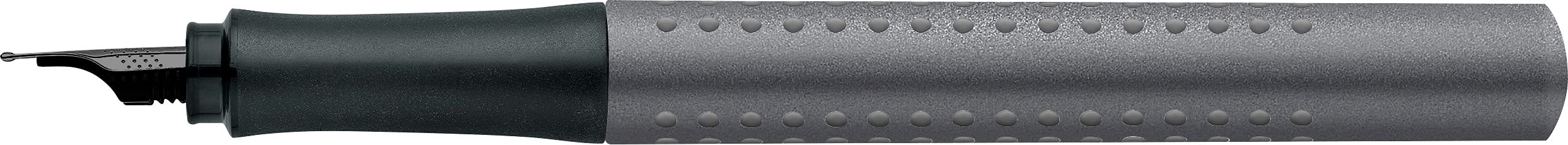 Faber-Castell 140944 Grip Edition Stylo plume Largeur M Anthracite