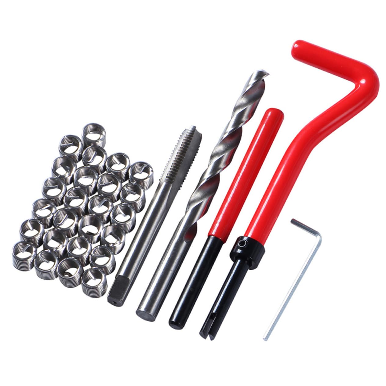 Holibanna 30pcs Professional Thread Repair Kit Repair Tool Set for Car Engine Automotive