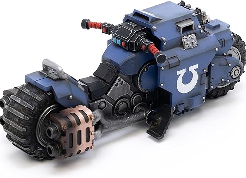 JOYTOY Figura de acción 118 Warhammer 40,000 Ultramarines Outriders Colección Modelo Regalos de Cumpleaños