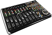 Vista 1 de Behringer X-TOUCH Superficie de control universal con 9 faders motorizados táctiles, Scribble Strips de LCD e interfaz Ethernet/USB/MIDI
