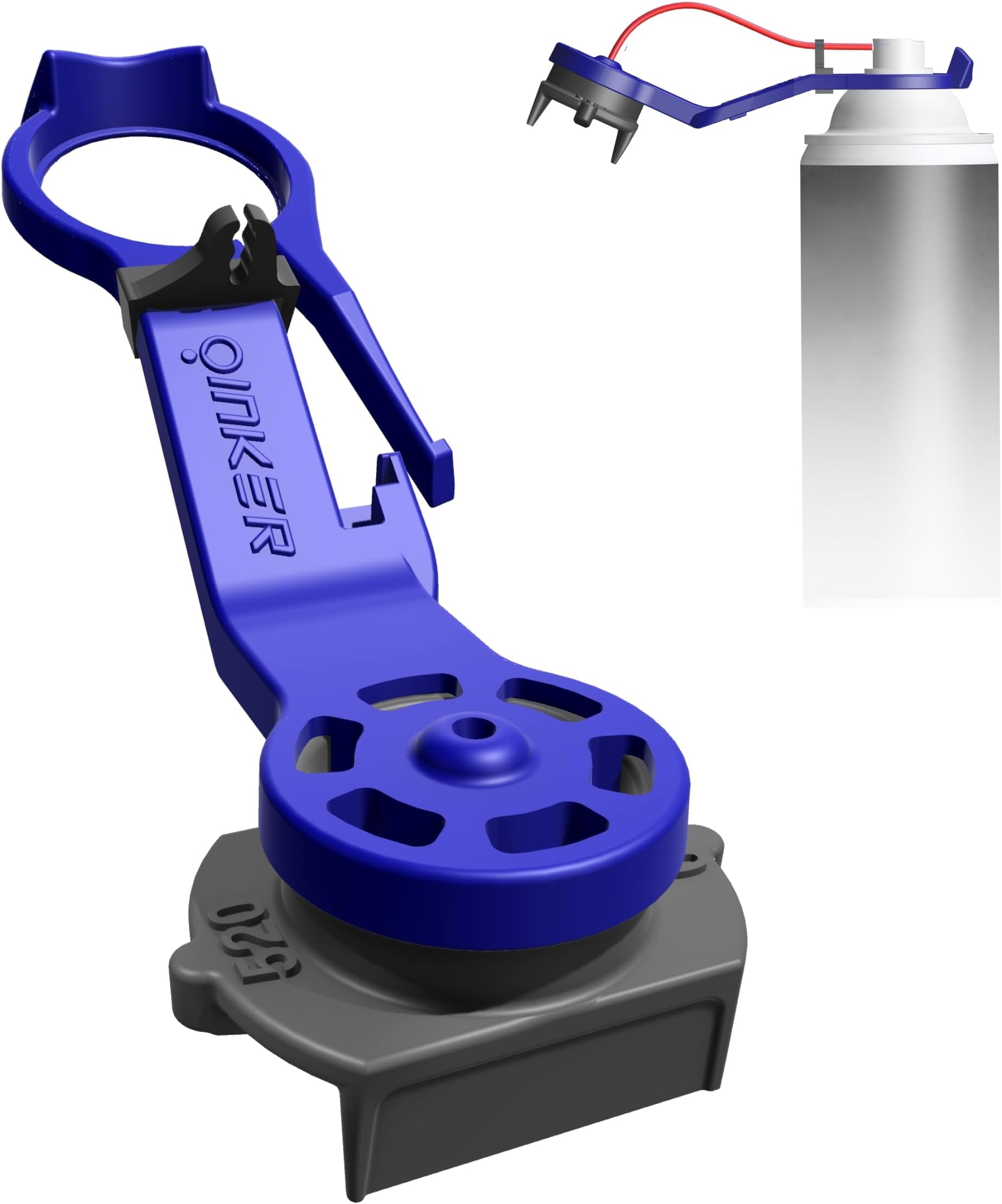 Motorcycle Chain Lube Oiler for 520 Chains - Chain Lube Spray Attachment for Motorcycle Motorbike Chain Wax, Chain Cleaner, Chain Oil, Dirtbike Tool Kit Applicator