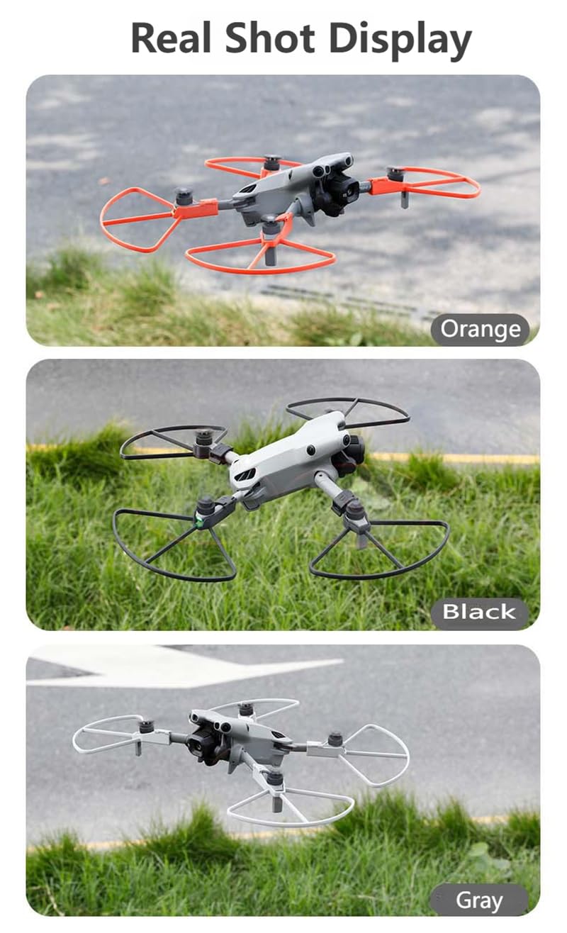 Produktbild von URPIZY Für DJI Mini 5 Pro ABS-Propellerschutz, Schnellverschluss Für Einfache Montage Und Demontage, Schutz Für Verlängerte Propellerlebensdauer, Für Sichere Flüge, Individueller Stil(orange