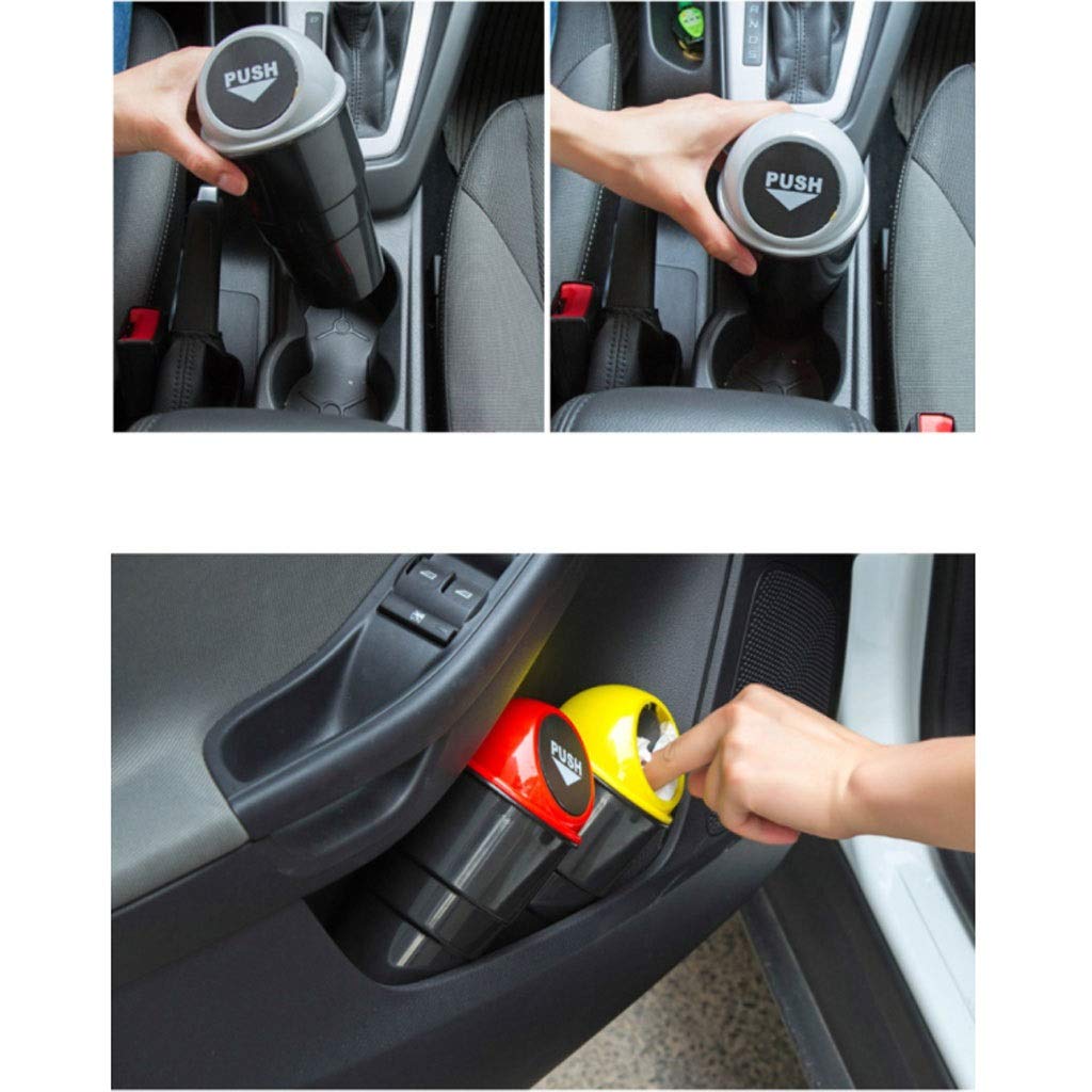 PartyKindom Auto- 2 Stuks vuilnisbak reiscontainer automatische