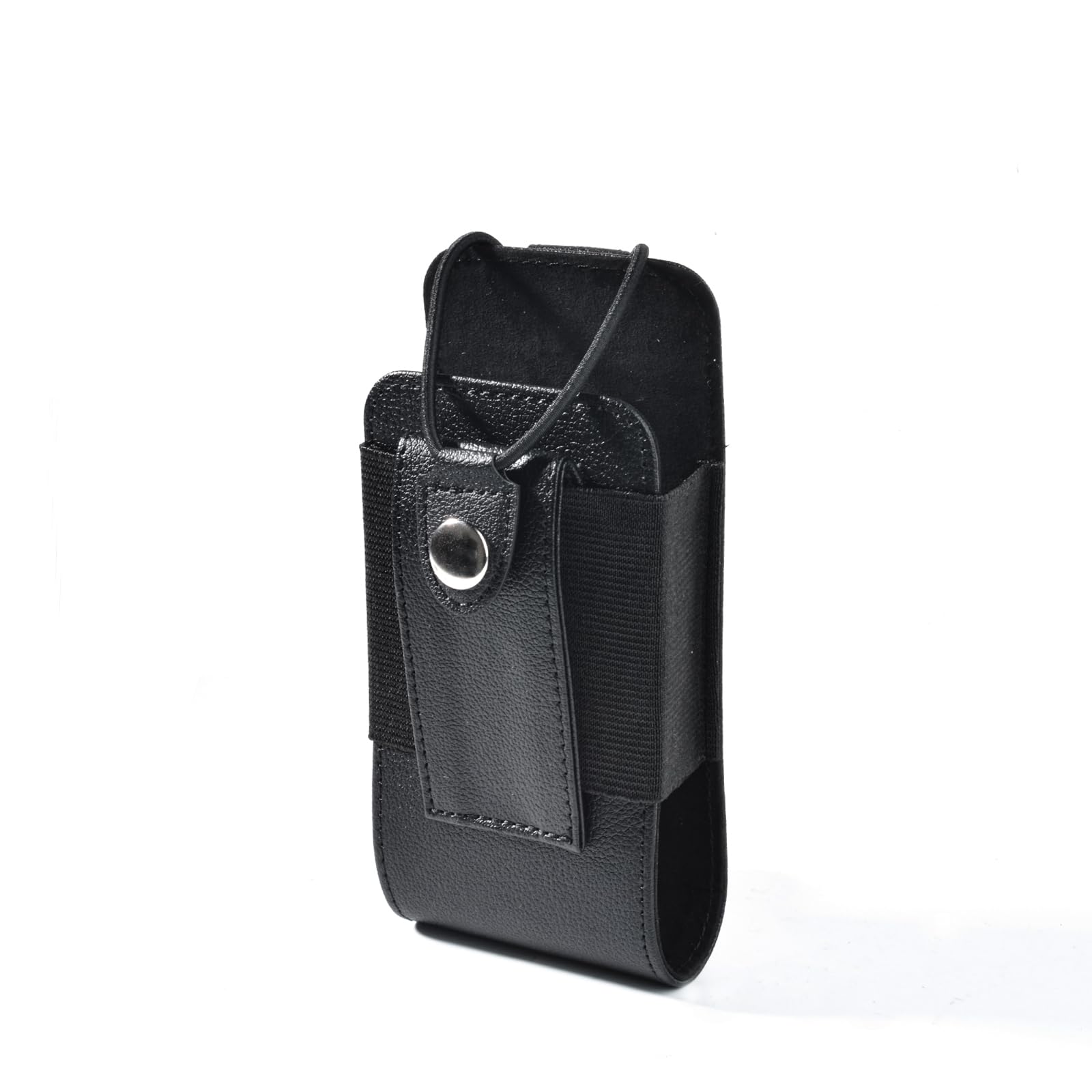 UAYESOK Walkie Talkie Pouch Case Porta Radio Tattico in Pelle, Custodia per Cinturone, Gilet MOLLE Regolabile Polizia Compatibile con Motorola DP1400, DP4400, Baofeng, Hytera, Kenwood