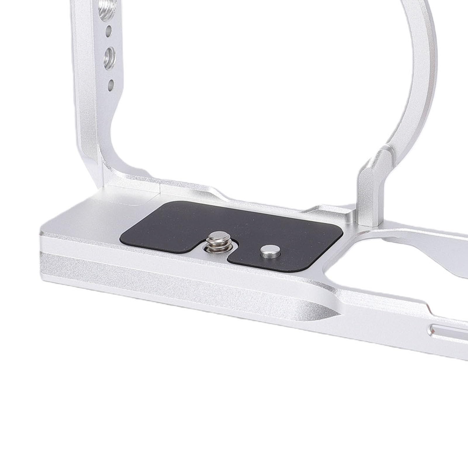Generic Gabbia di Protezione per Fotocamera in Lega di Alluminio per Impianto di Produzione Video ZR con Supporti Filettati Versatili, Supporto per Slot Arca da 38 Mm per Creatori di Contenuti