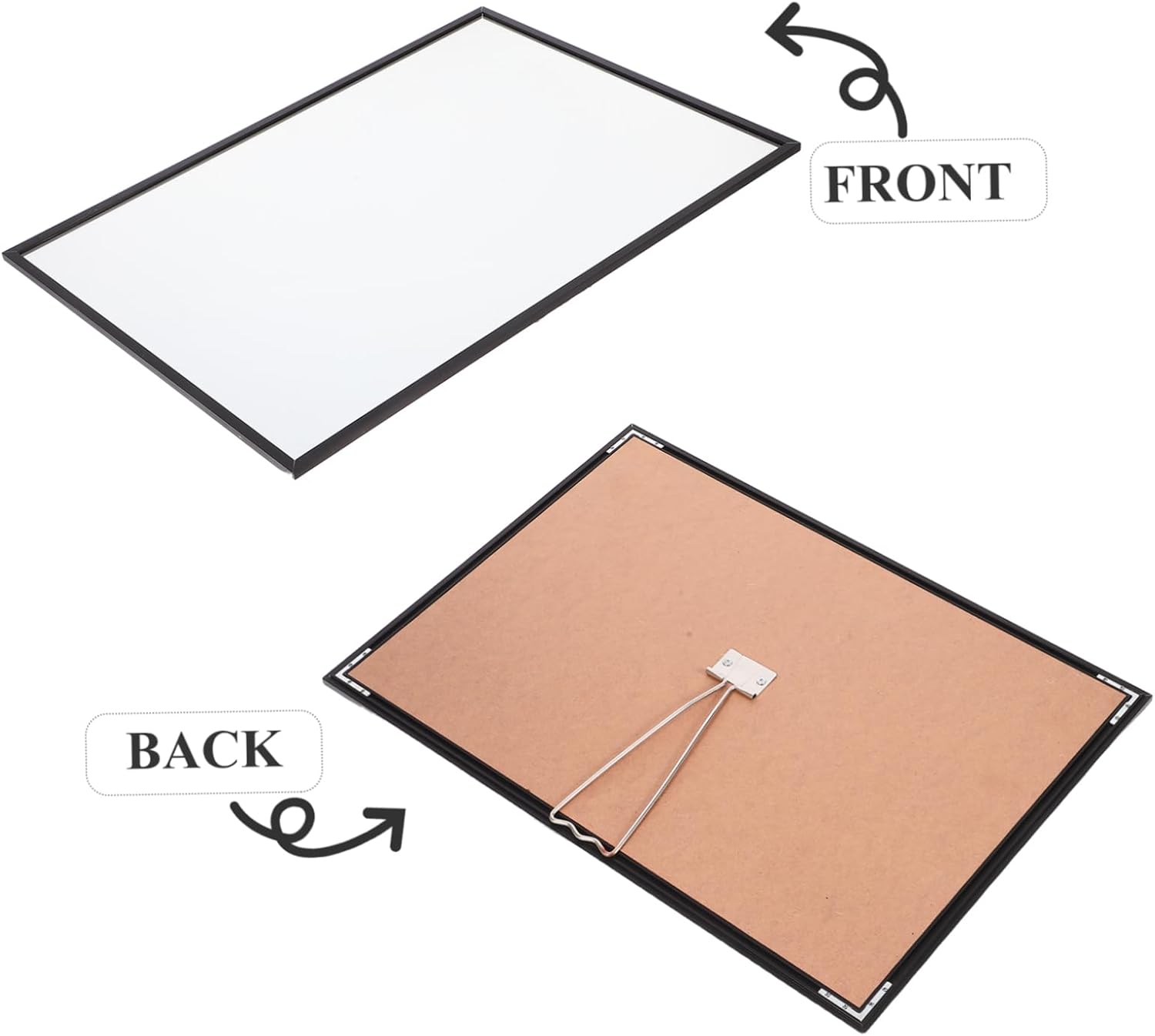 VALICLUD Compact Floor Mirror for Shoes with Freestanding Design High Definition Entryway Mirror for Trying Shoes and Dressing and Home Use