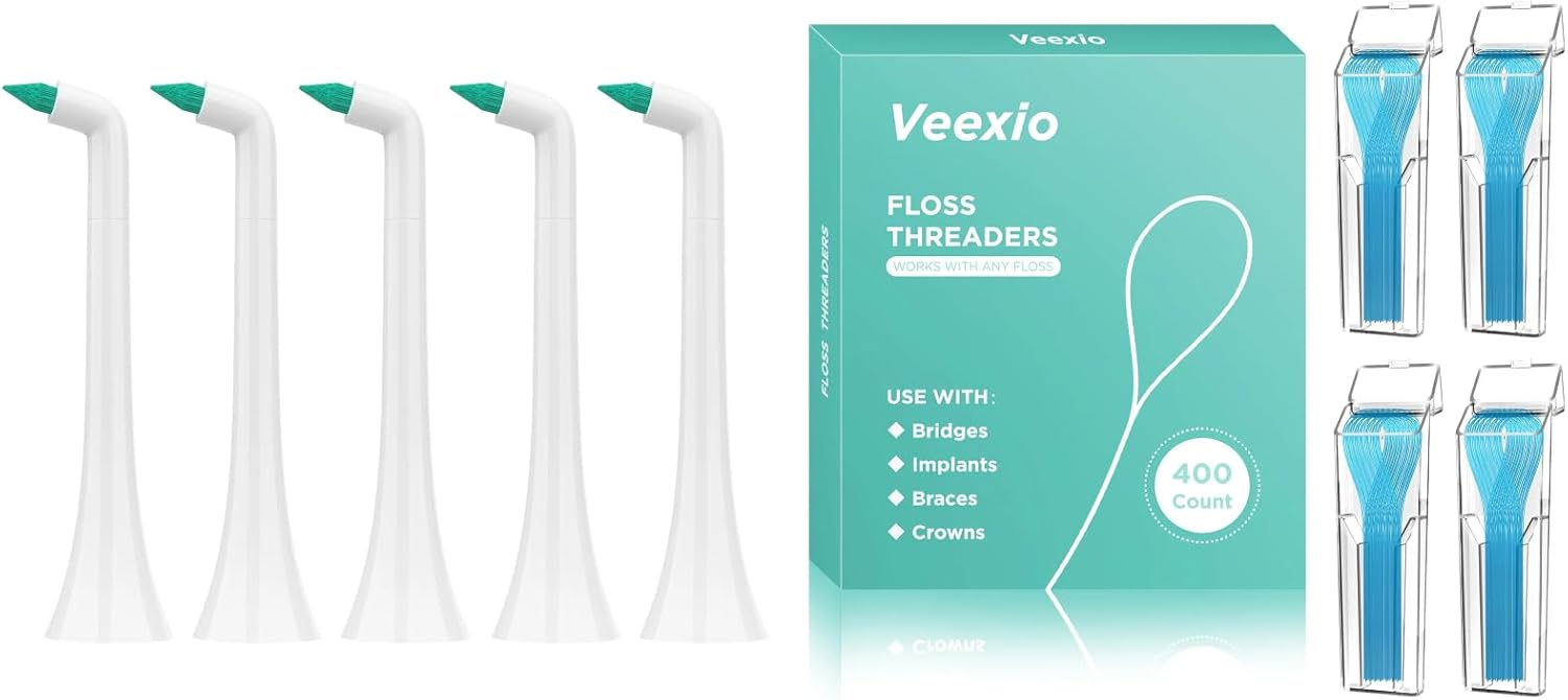 Replacement Orthodontic Toothbrush Heads for Philips